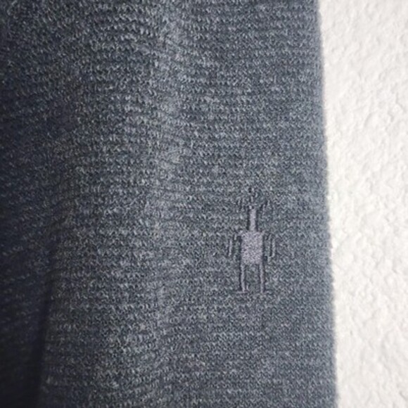 Smartwool Sweater Mens XL Gray Wool Blend Crewneck Pullover Thermal Knit Outdoor - Picture 3 of 11